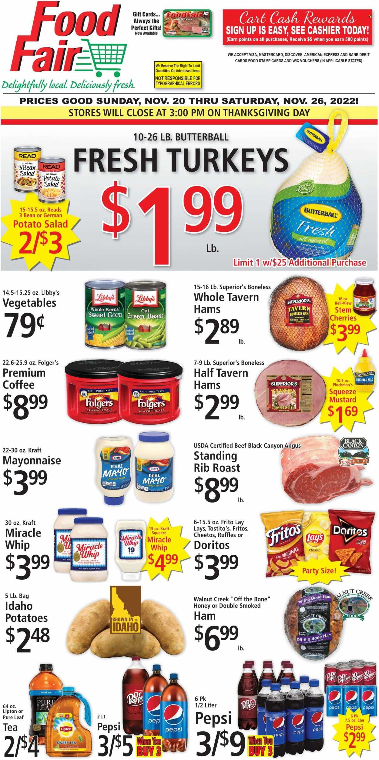 Food Fair Market (KY, OH, WV) Weekly Ad Flyer Specials November 20 to November 26, 2022