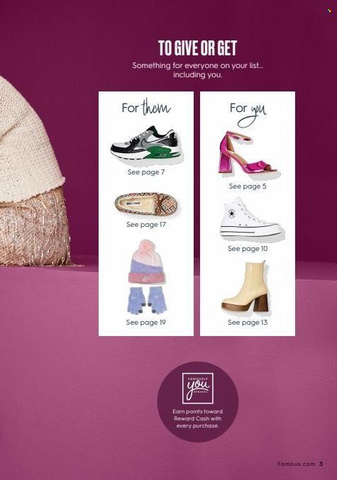 Famous Footwear Promotions & Flyer Specials December 2022