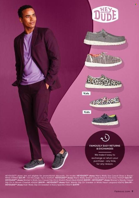 Famous Footwear Promotions & Flyer Specials December 2022