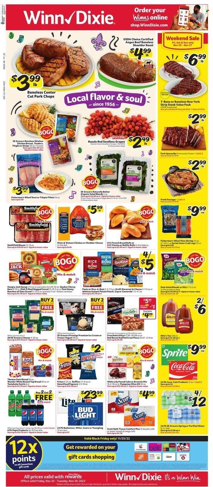 Winn Dixie (AL, FL, GA, LA) Weekly Ad Flyer Specials November 25 to November 29, 2022