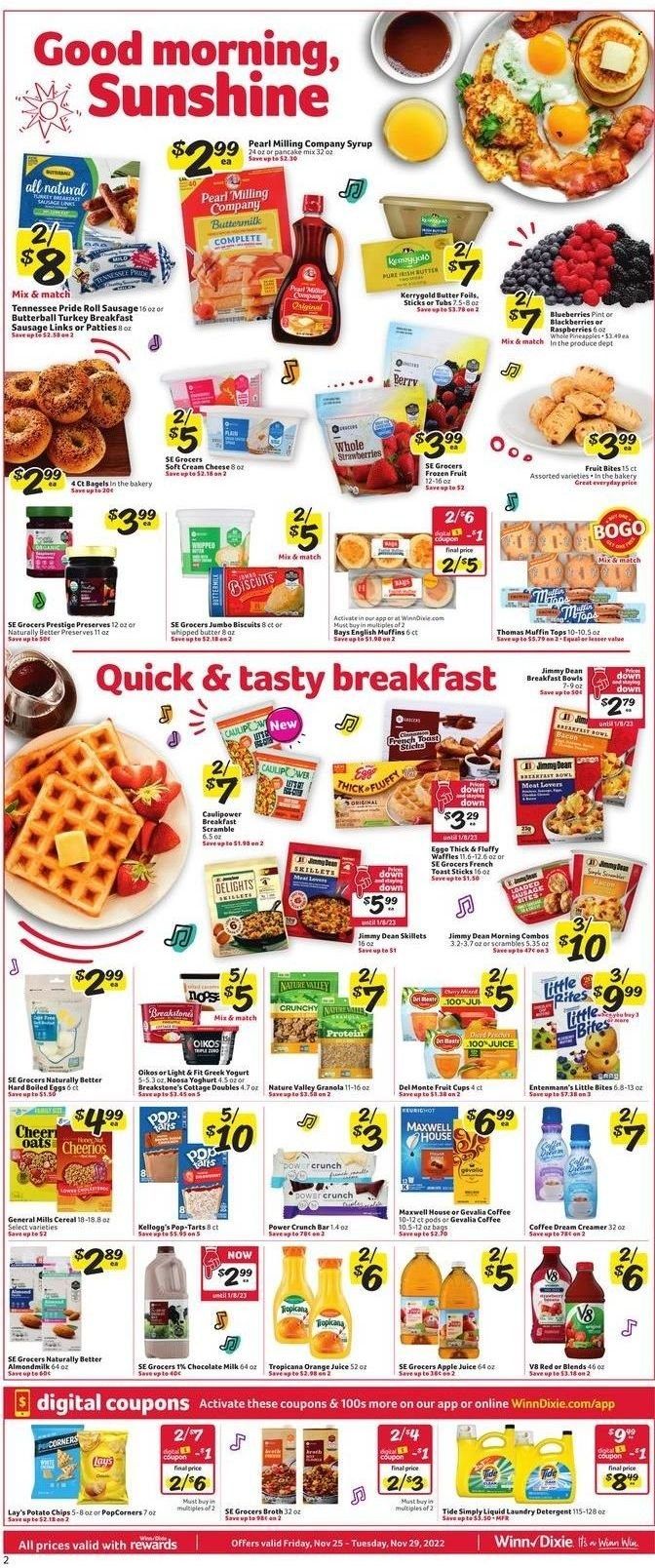 Winn Dixie (AL, FL, GA, LA) Weekly Ad Flyer Specials November 25 to November 29, 2022