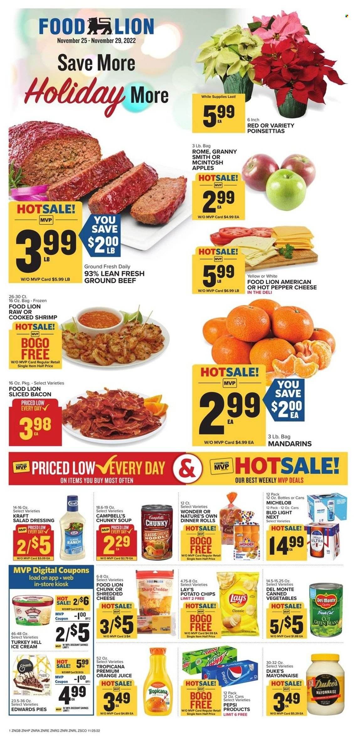 Food Lion (SC) Weekly Ad Flyer Specials November 25 to November 29, 2022