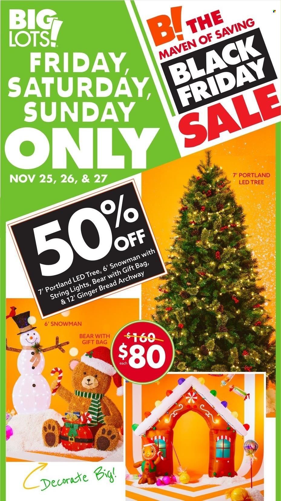 Big Lots Weekly Ad Flyer Specials November 25 to November 27, 2022