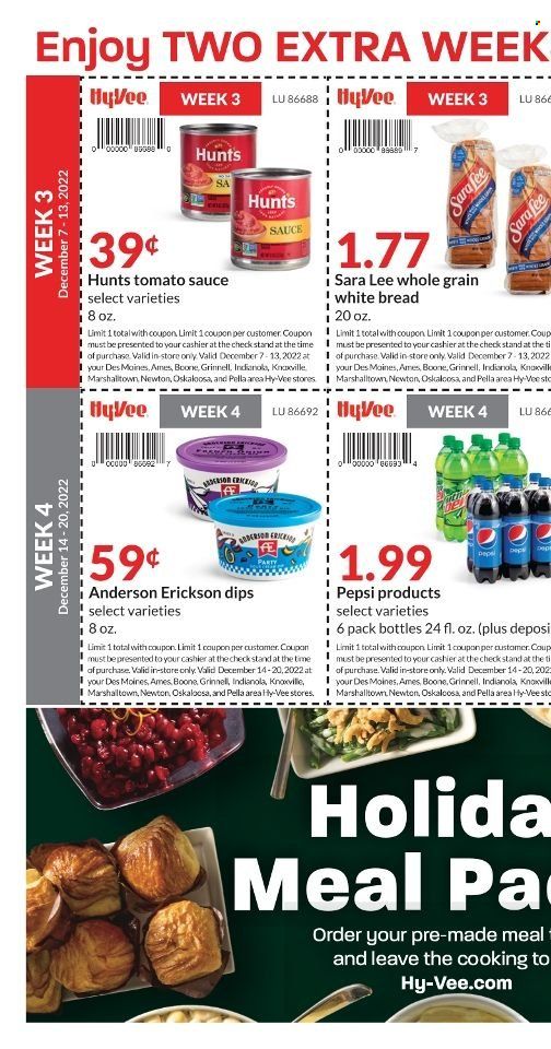 Hy-Vee (IA, IL, KS, MO) Weekly Ad Flyer Specials November 23 to December 20, 2022
