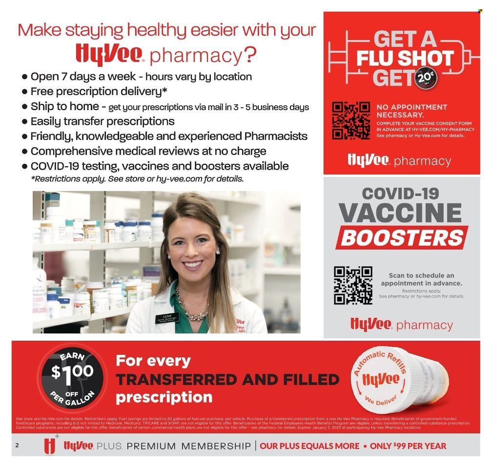 Hy-Vee (IA, IL, KS, MO) Weekly Ad Flyer Specials November 23 to December 20, 2022