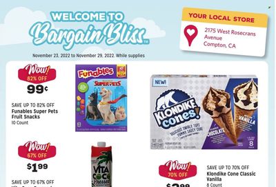 Grocery Outlet (CA, ID, OR, PA, WA) Weekly Ad Flyer Specials November 23 to November 29, 2022