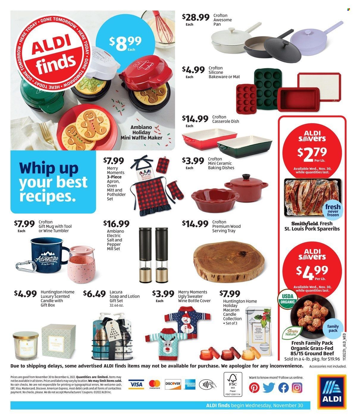 ALDI Weekly Ad Flyer Specials November 30 to December 6, 2022