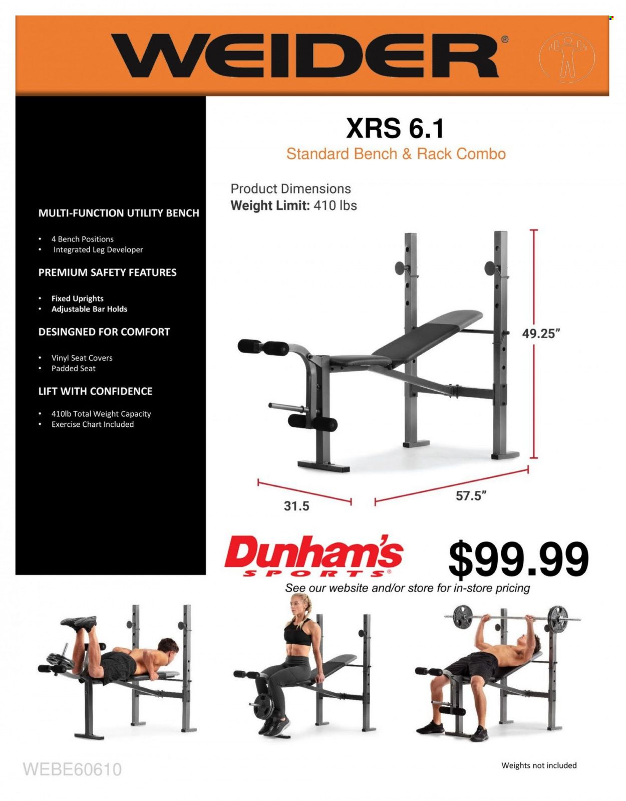 Dunham's Sports Weekly Ad Flyer Specials November 21 to January 26, 2023