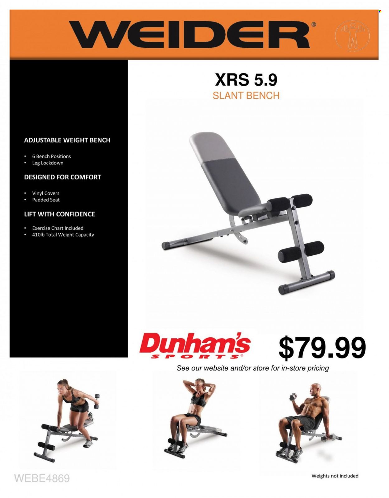 Dunham's Sports Weekly Ad Flyer Specials November 21 to January 26, 2023