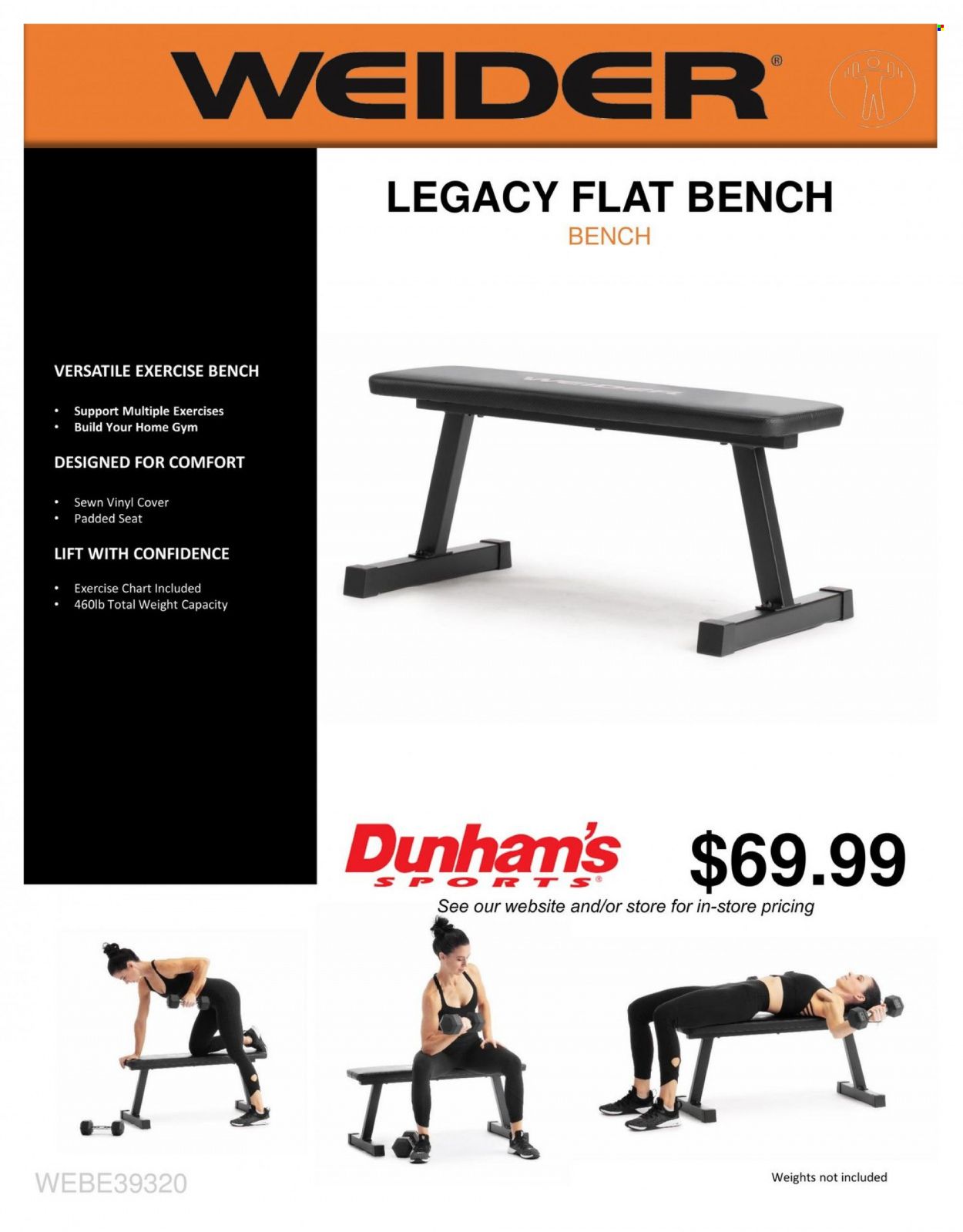 Dunham's Sports Weekly Ad Flyer Specials November 21 to January 26, 2023