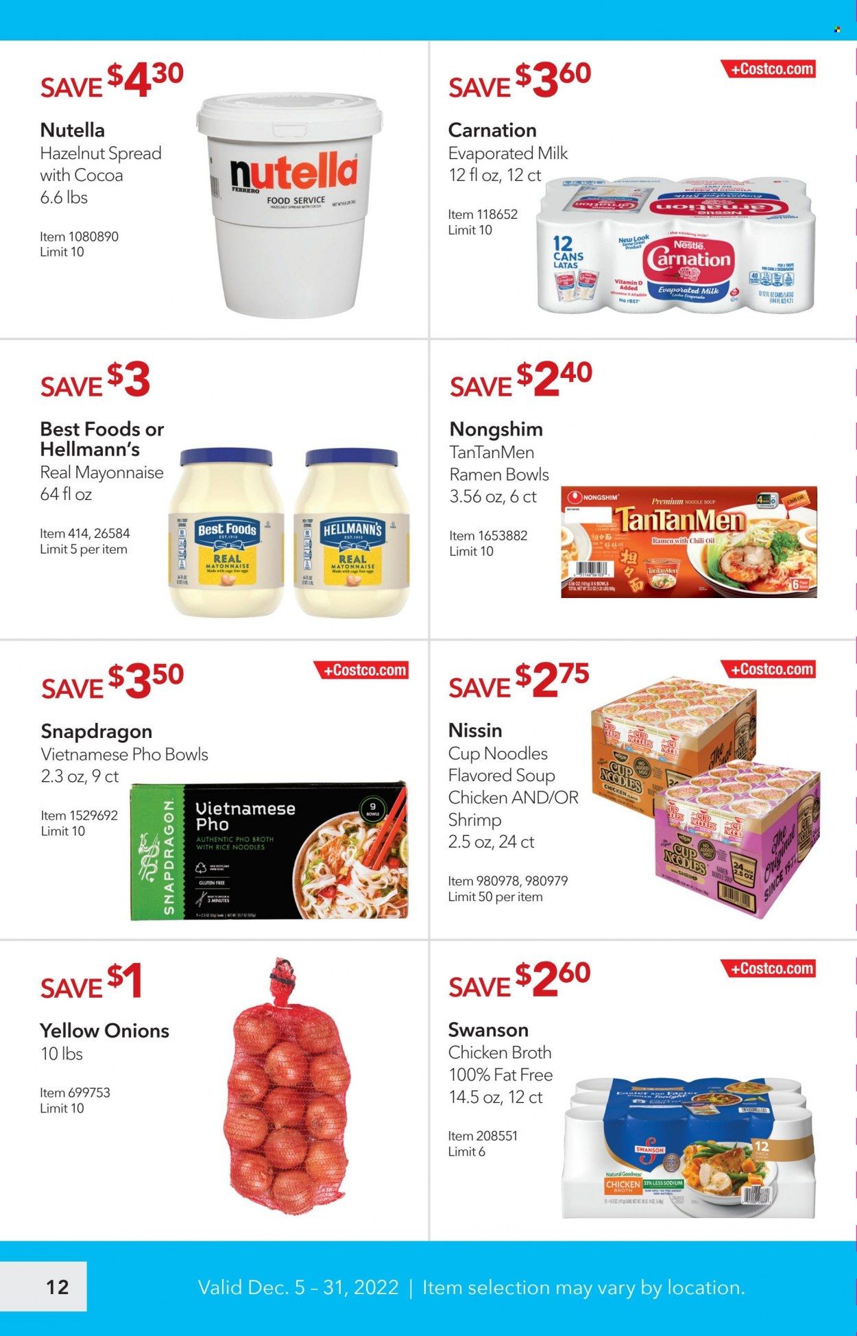 Costco Weekly Ad Flyer Specials December 5 to December 31, 2022