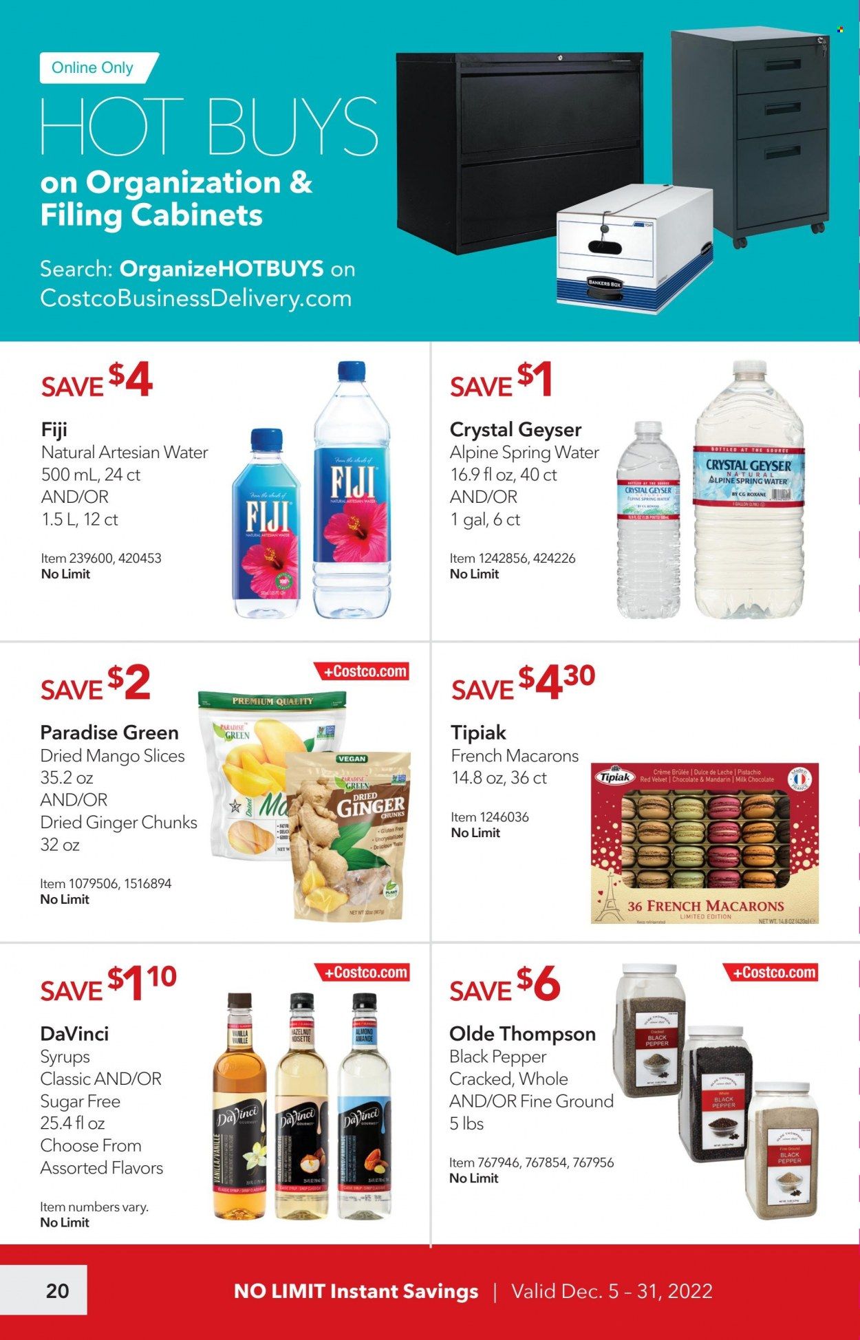 Costco Weekly Ad Flyer Specials December 5 to December 31, 2022