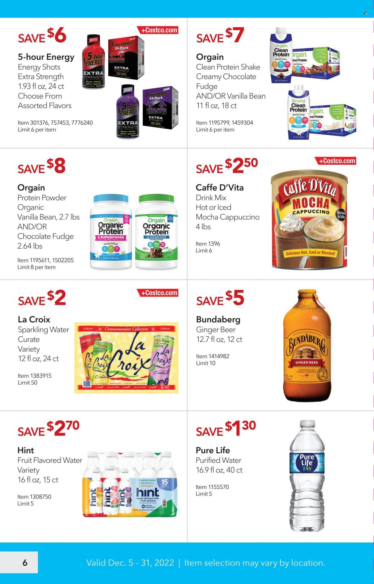 Costco Weekly Ad Flyer Specials December 5 to December 31, 2022