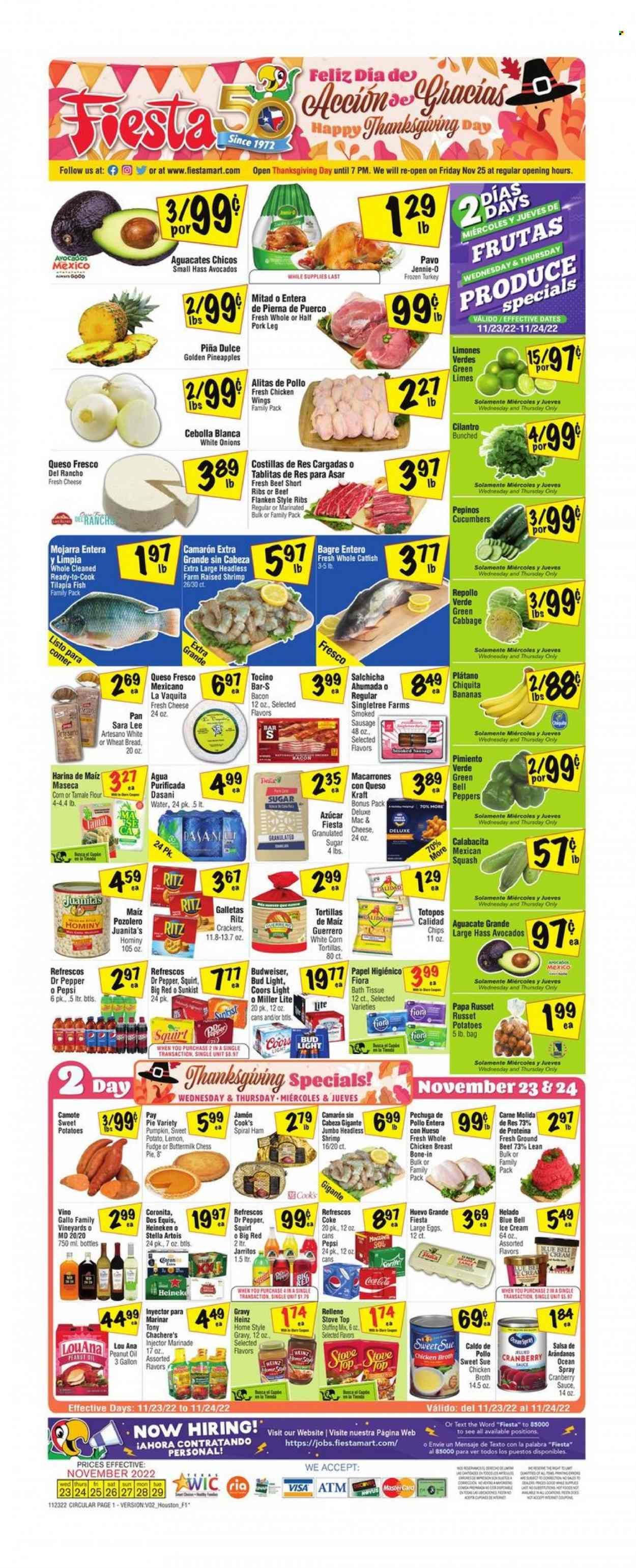 Fiesta Mart (TX) Weekly Ad Flyer Specials November 23 to November 29, 2022