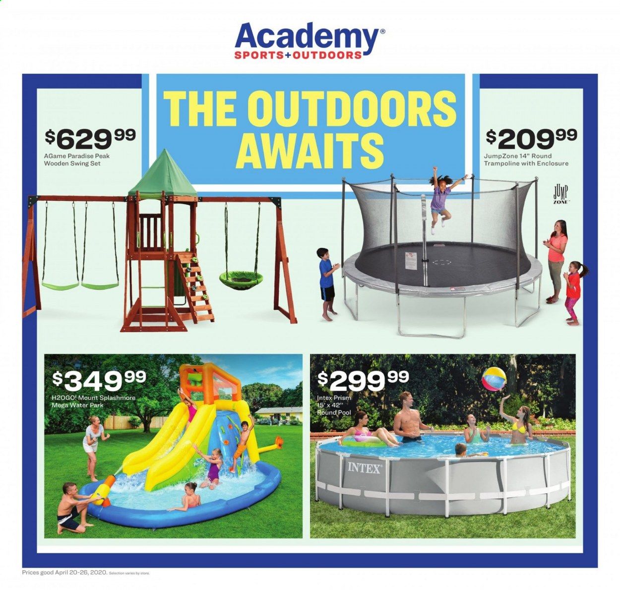Academy Sports Weekly Ad & Flyer April 20 to 26
