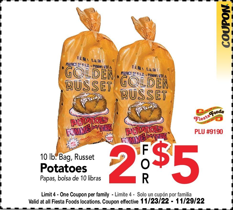 Fiesta Foods SuperMarkets (WA) Weekly Ad Flyer Specials November 23 to November 29, 2022