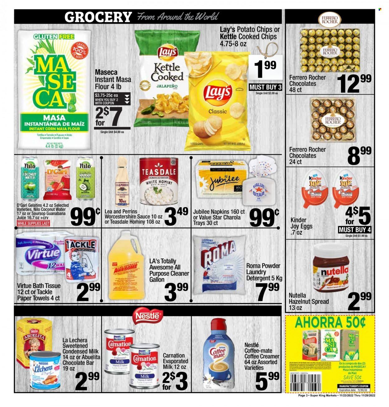 Super King Markets (CA) Weekly Ad Flyer Specials November 23 to November 29, 2022