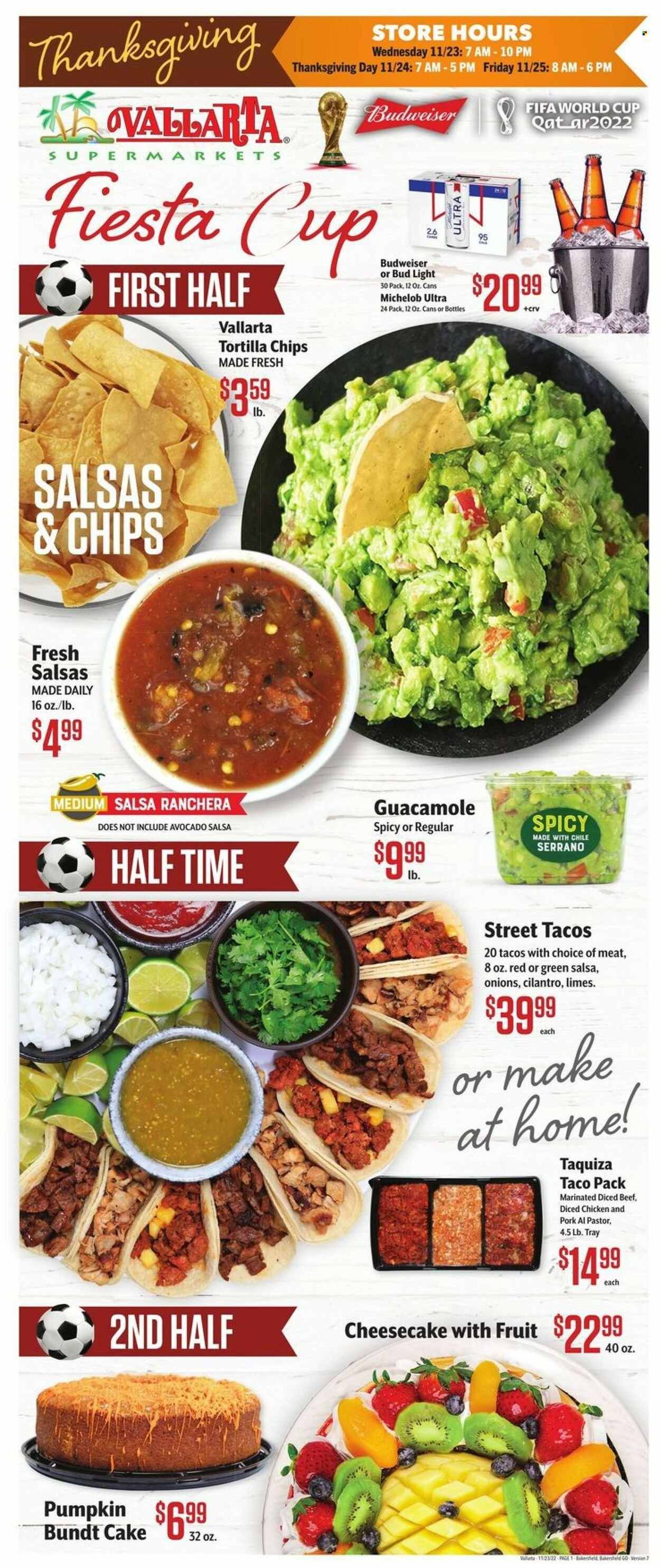 Vallarta (CA) Weekly Ad Flyer Specials November 23 to November 29, 2022