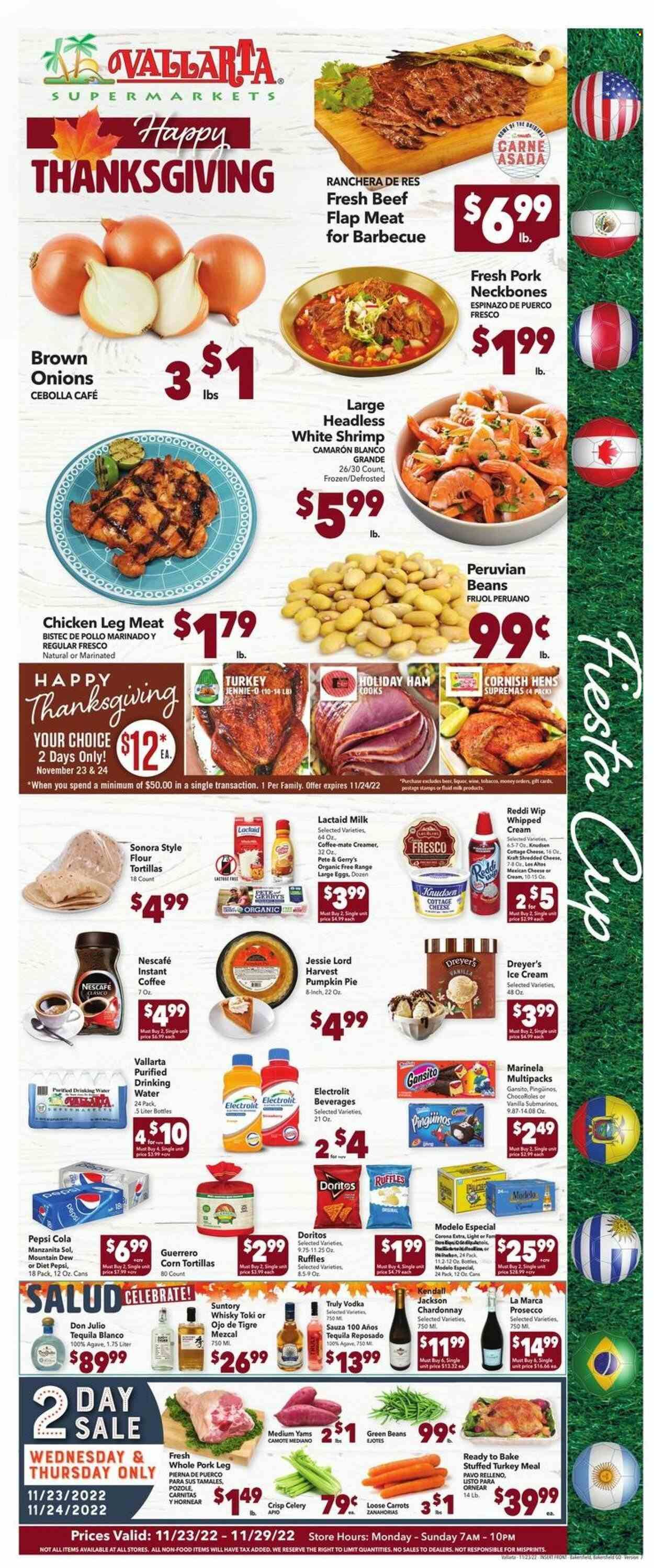 Vallarta (CA) Weekly Ad Flyer Specials November 23 to November 29, 2022