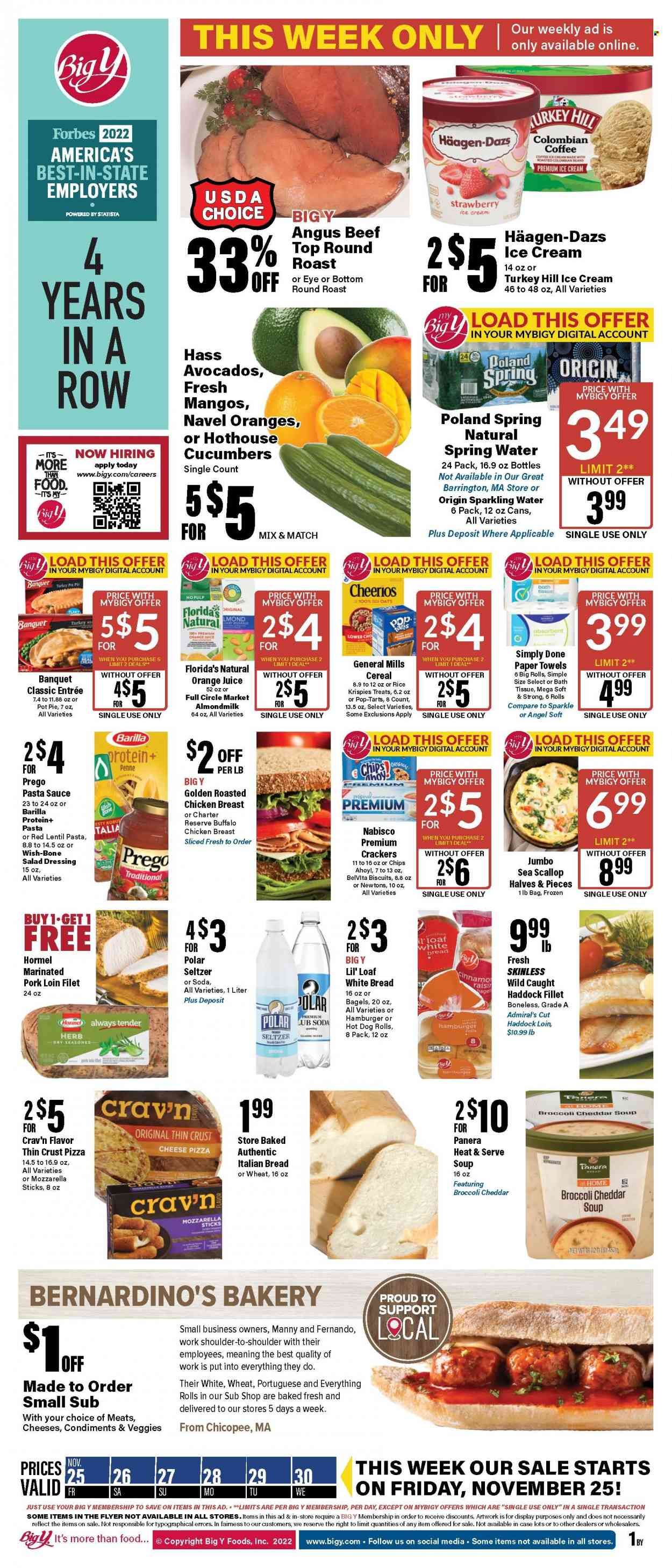 Big Y (MA) Weekly Ad Flyer Specials November 25 to November 30, 2022