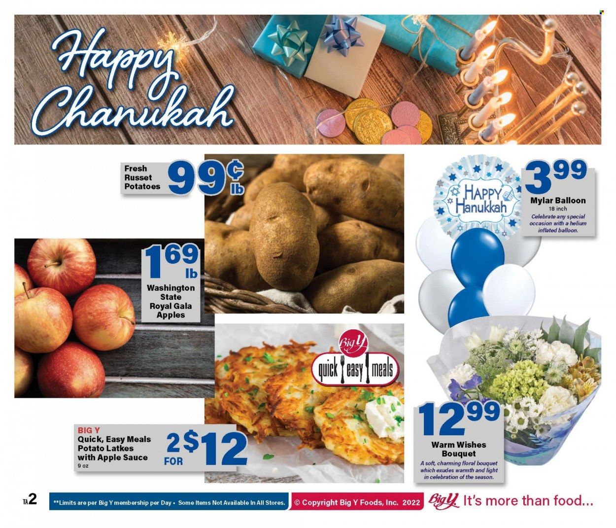 Big Y (MA) Weekly Ad Flyer Specials November 25 to November 30, 2022