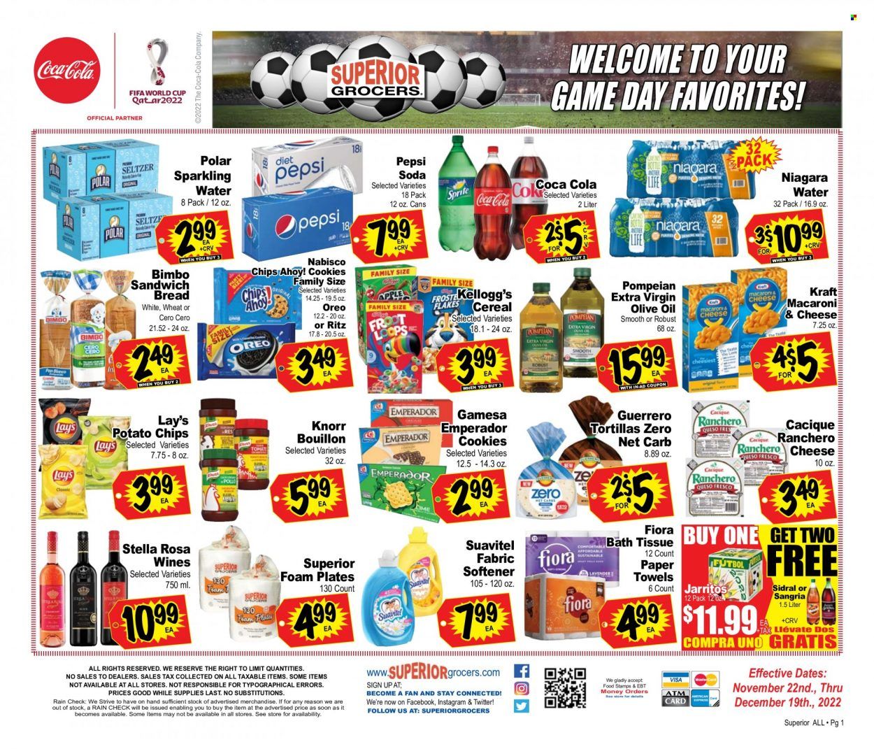 Superior Grocers (CA) Weekly Ad Flyer Specials November 22 to December 19, 2022