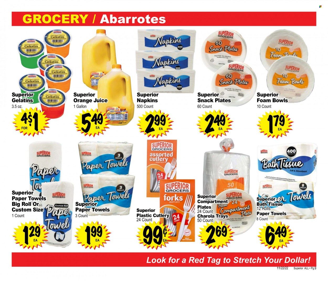 Superior Grocers (CA) Weekly Ad Flyer Specials November 22 to December 19, 2022