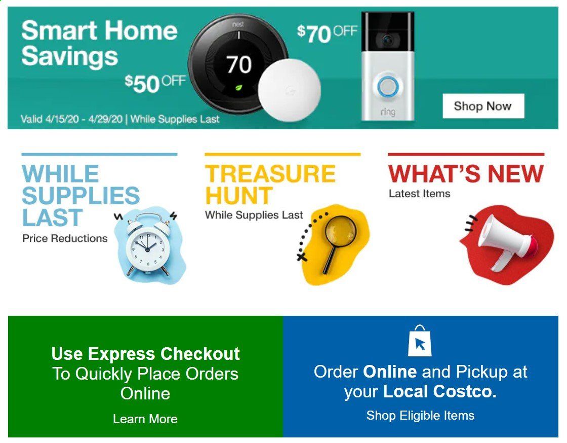 Costco Weekly Ad & Flyer April 15 to 29