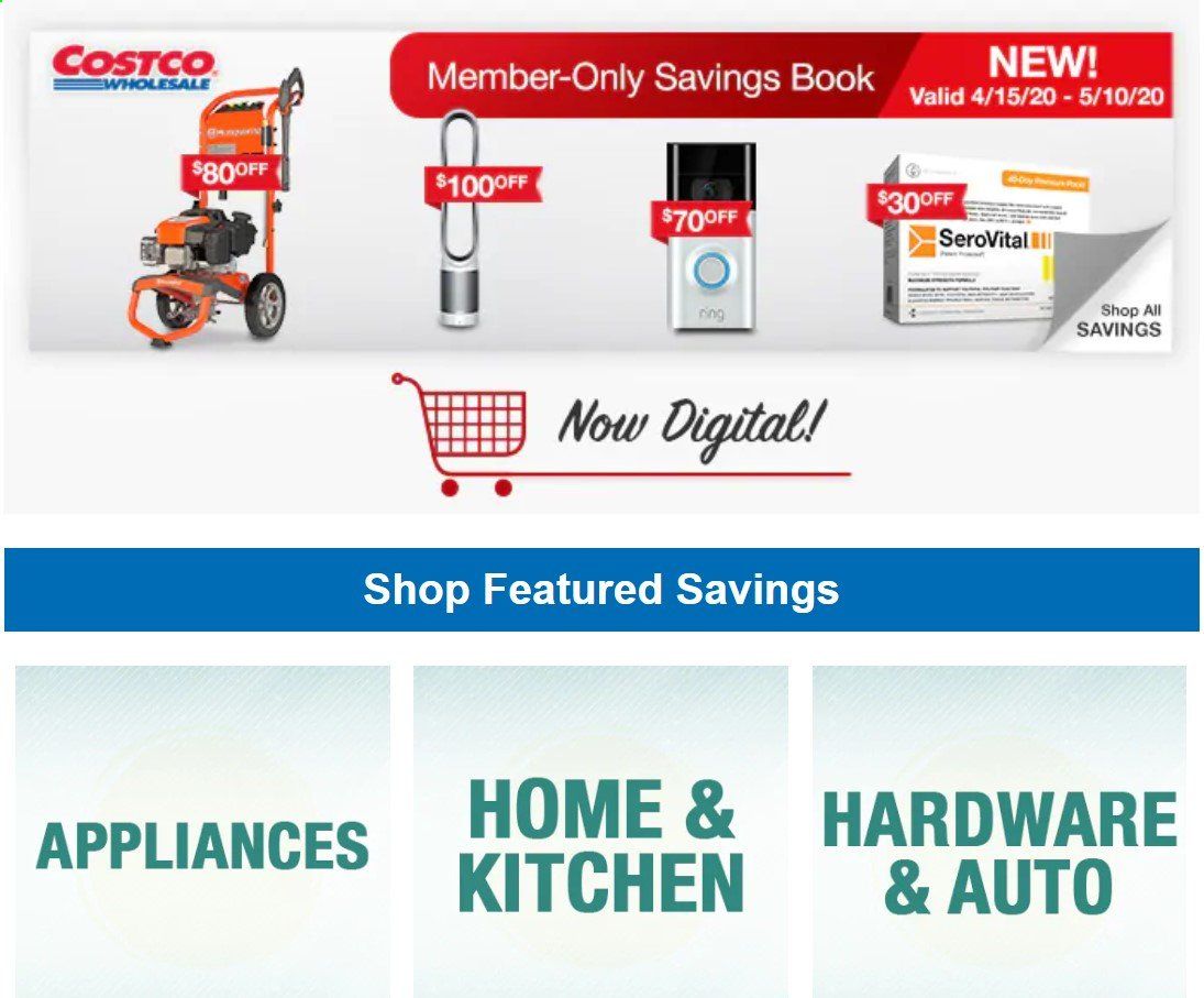 Costco Weekly Ad & Flyer April 15 to 29