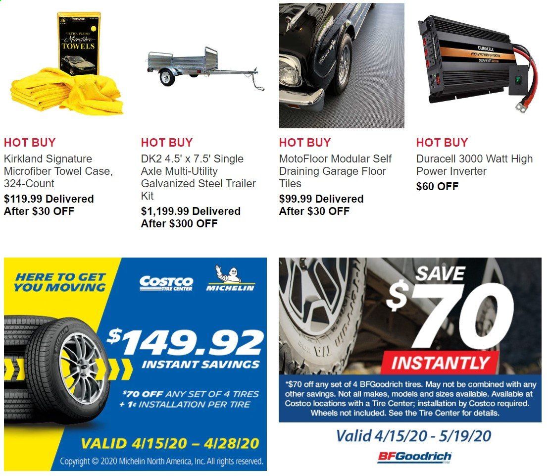 Costco Weekly Ad & Flyer April 15 to 29
