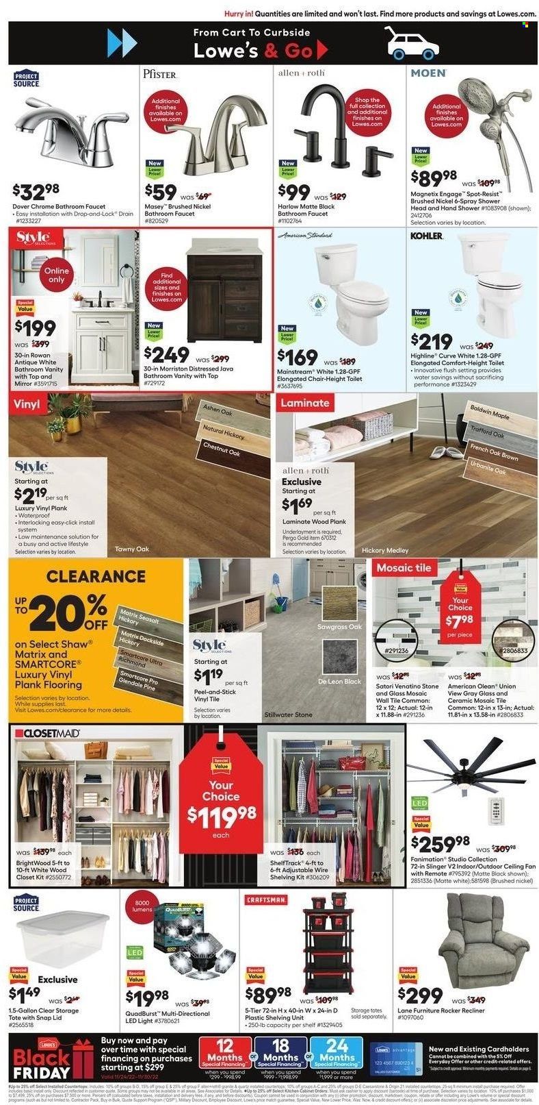 Lowe's Weekly Ad Flyer Specials November 24 to November 30, 2022