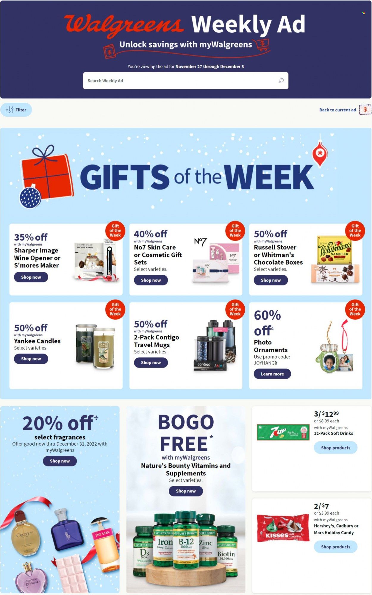 Walgreens Weekly Ad Flyer Specials November 27 to December 3, 2022