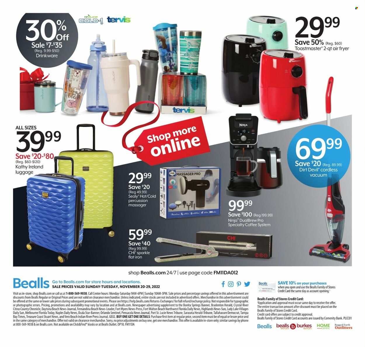 Bealls Florida (FL) Weekly Ad Flyer Specials November 20 to November 29, 2022