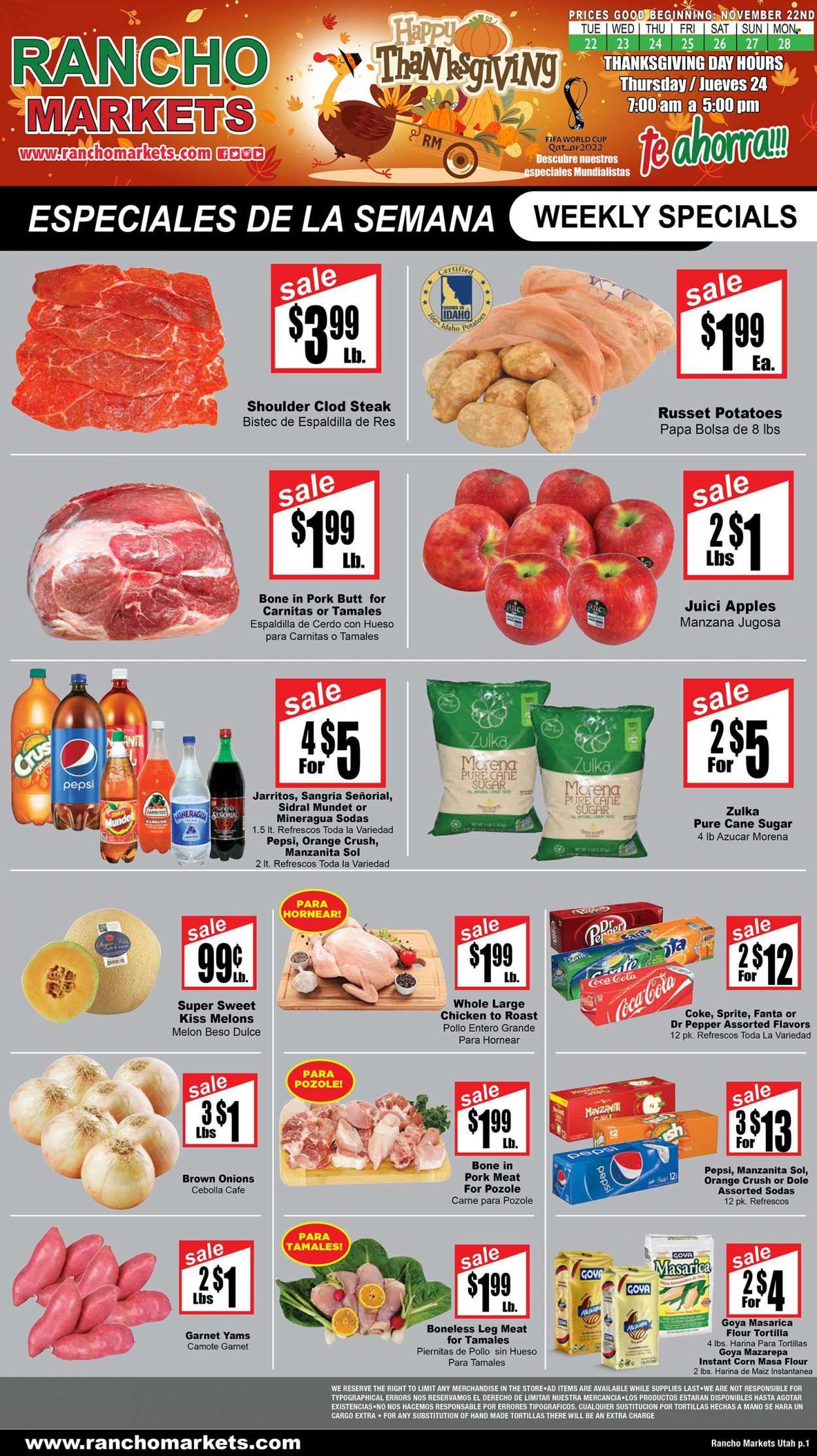 Rancho Markets (UT) Weekly Ad Flyer Specials November 22 to November 28, 2022