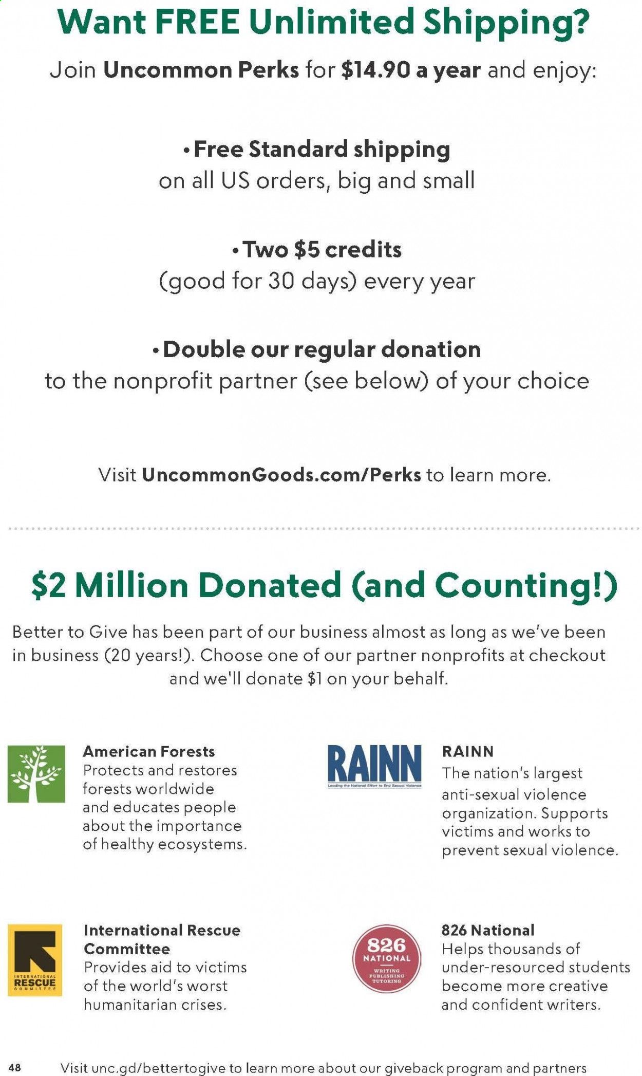 Uncommon Goods Weekly Ad & Flyer April 20 to July 1