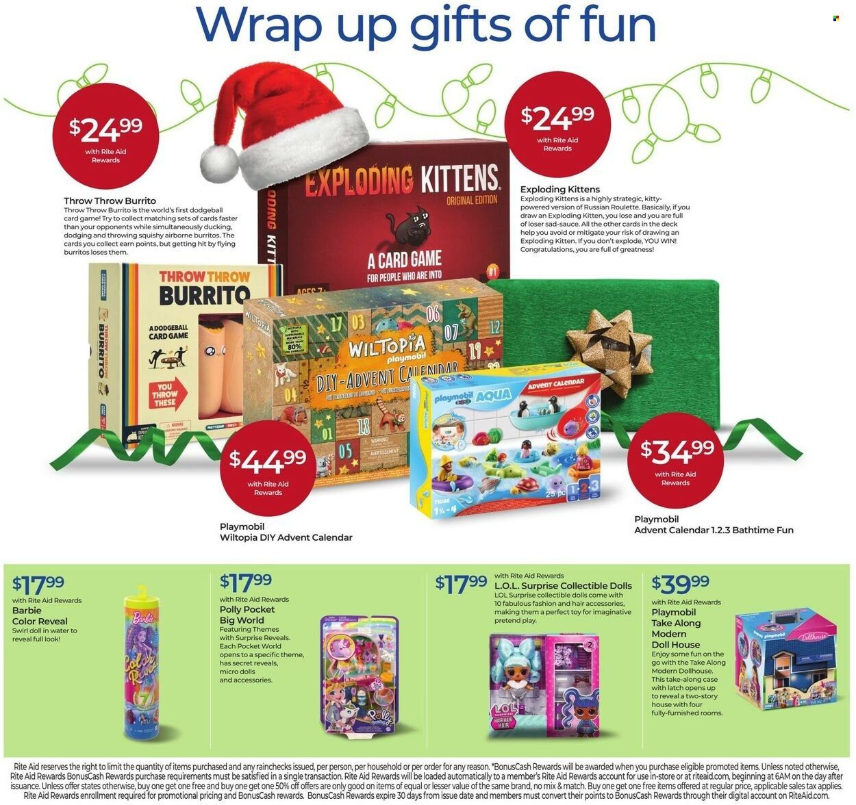RITE AID Weekly Ad Flyer Specials November 27 to December 3, 2022