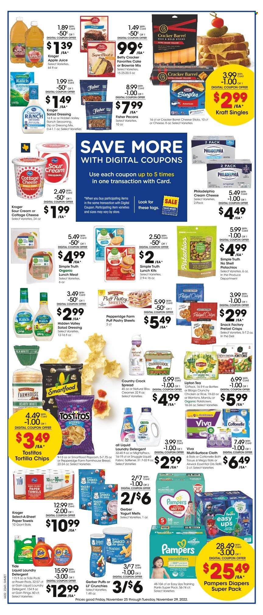 Kroger (GA, IL, LA, MI, OK, SC, TN, TX, VA) Weekly Ad Flyer Specials November 25 to November 29, 2022