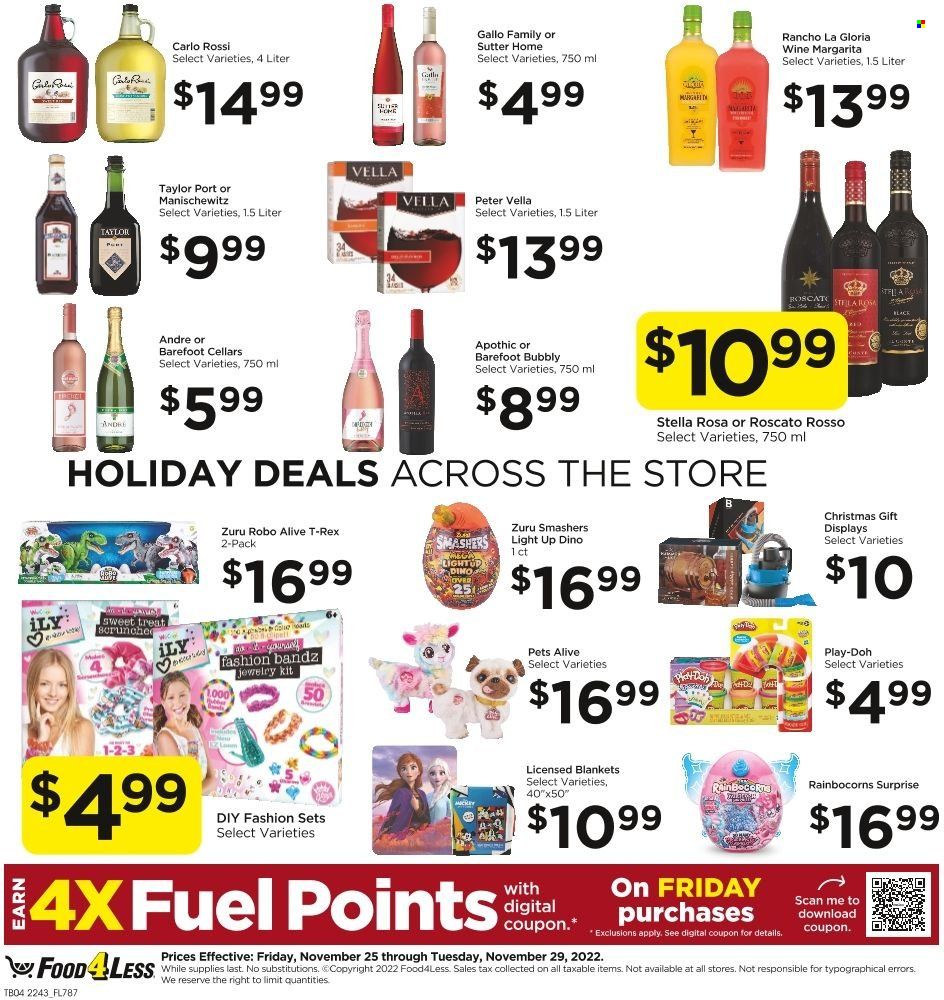 Food 4 Less (IN) Weekly Ad Flyer Specials November 25 to November 29, 2022