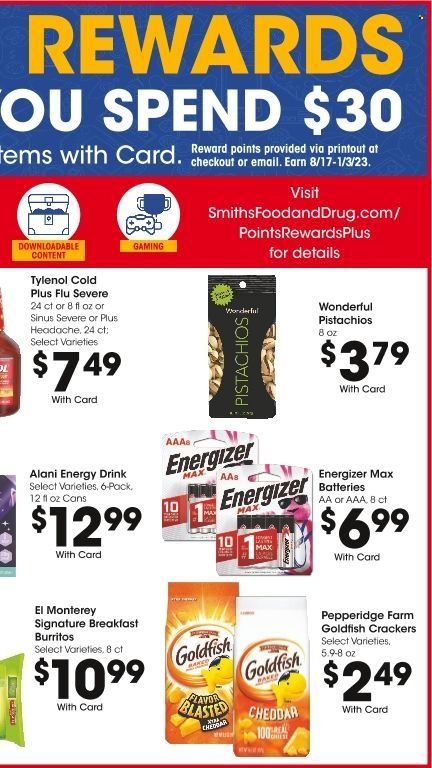 Smith's (AZ, ID, MT, NM, NV, UT, WY) Weekly Ad Flyer Specials November 25 to November 29, 2022