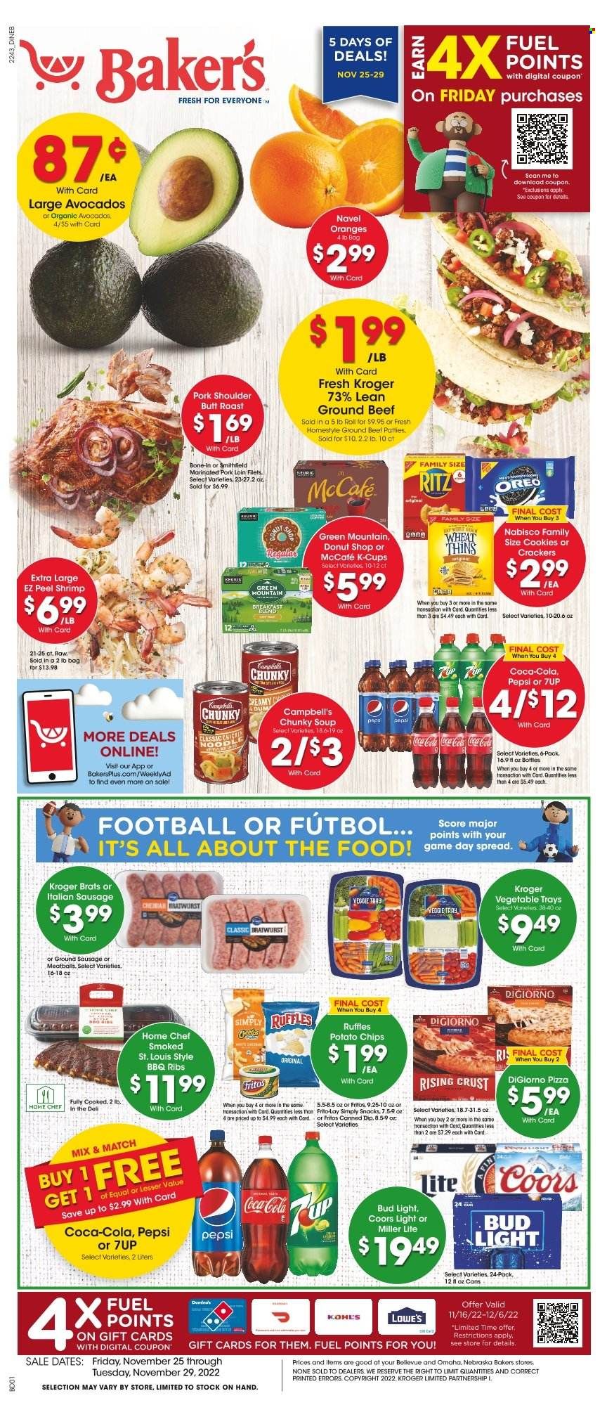 Baker's (NE) Weekly Ad Flyer Specials November 25 to November 29, 2022