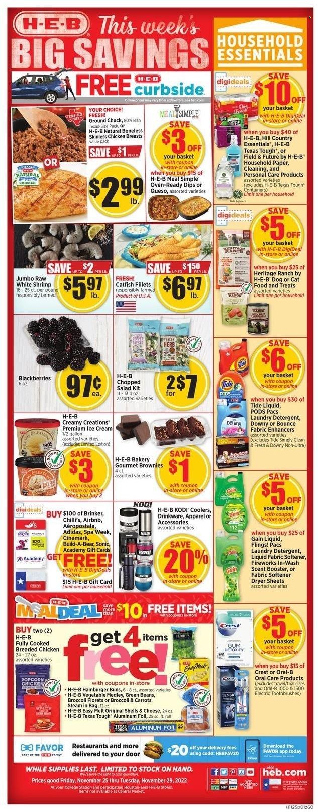 H-E-B (TX) Weekly Ad Flyer Specials November 25 to November 29, 2022