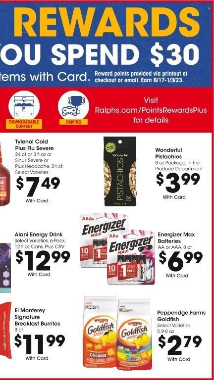 Ralphs (MD, NC, VA) Weekly Ad Flyer Specials November 25 to November 29, 2022