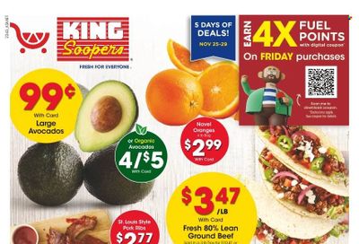 King Soopers (CO) Weekly Ad Flyer Specials November 25 to November 29, 2022