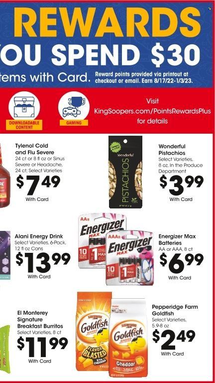 King Soopers (CO) Weekly Ad Flyer Specials November 25 to November 29, 2022