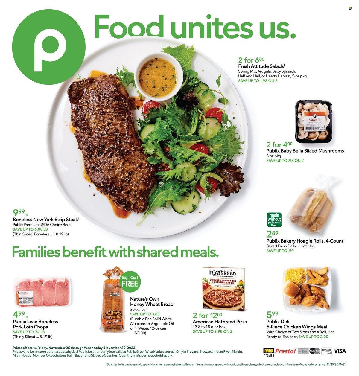 Publix (AL, FL, GA, NC, SC, TN) Weekly Ad Flyer Specials November 25 to November 30, 2022