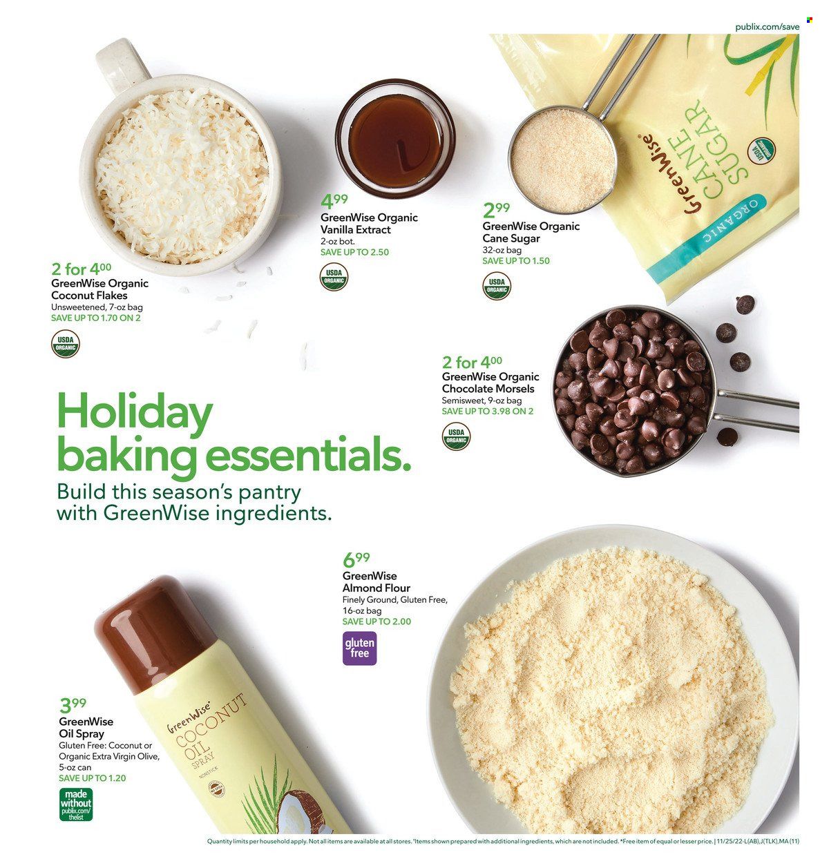 Publix (AL, FL, GA, NC, SC, TN) Weekly Ad Flyer Specials November 25 to November 30, 2022