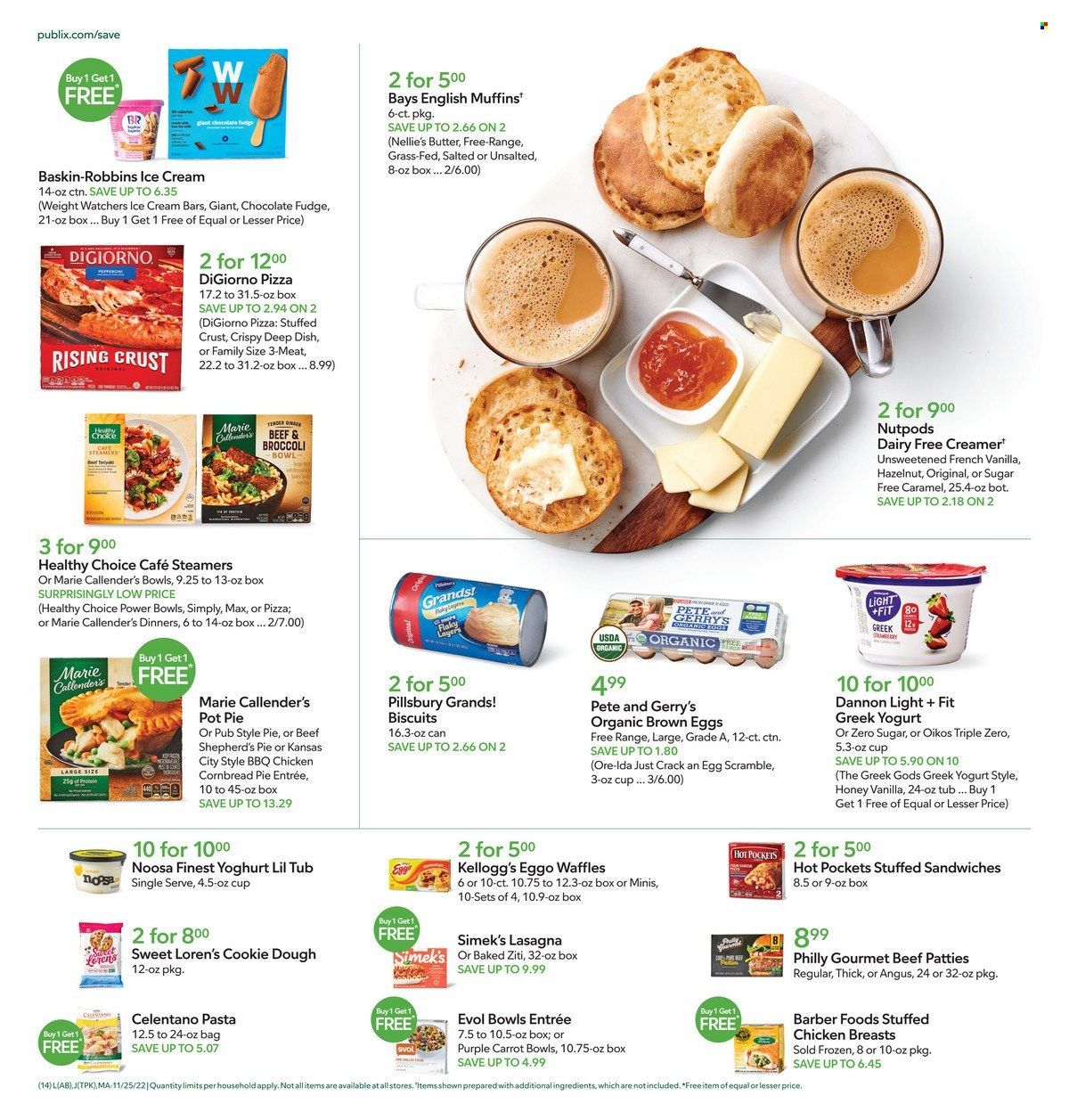 Publix (AL, FL, GA, NC, SC, TN) Weekly Ad Flyer Specials November 25 to November 30, 2022