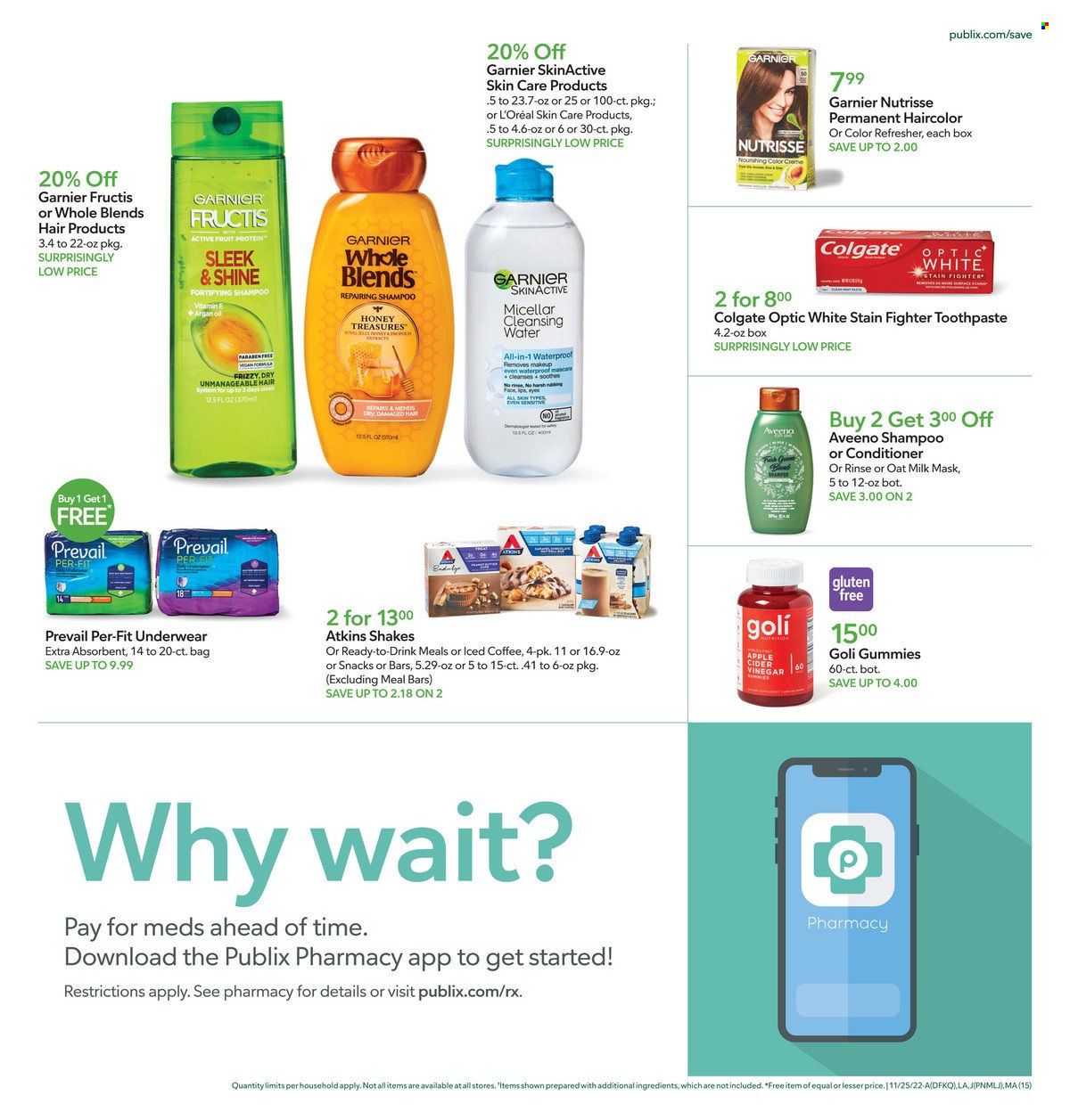 Publix (AL, FL, GA, NC, SC, TN) Weekly Ad Flyer Specials November 25 to November 30, 2022