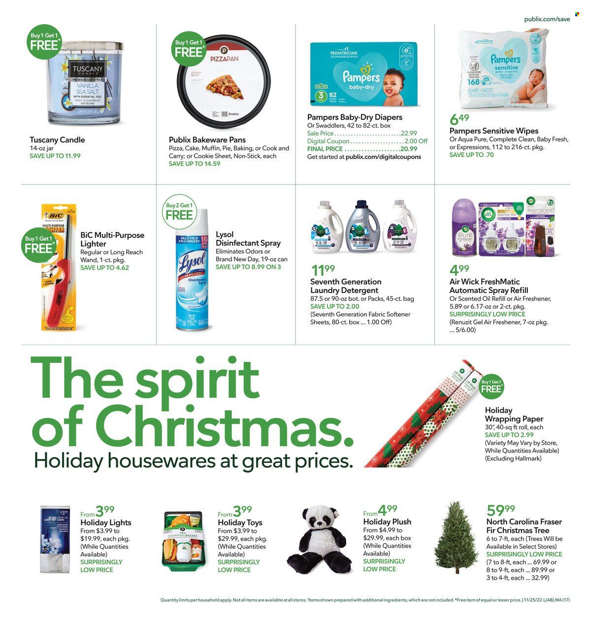 Publix (AL, FL, GA, NC, SC, TN) Weekly Ad Flyer Specials November 25 to November 30, 2022