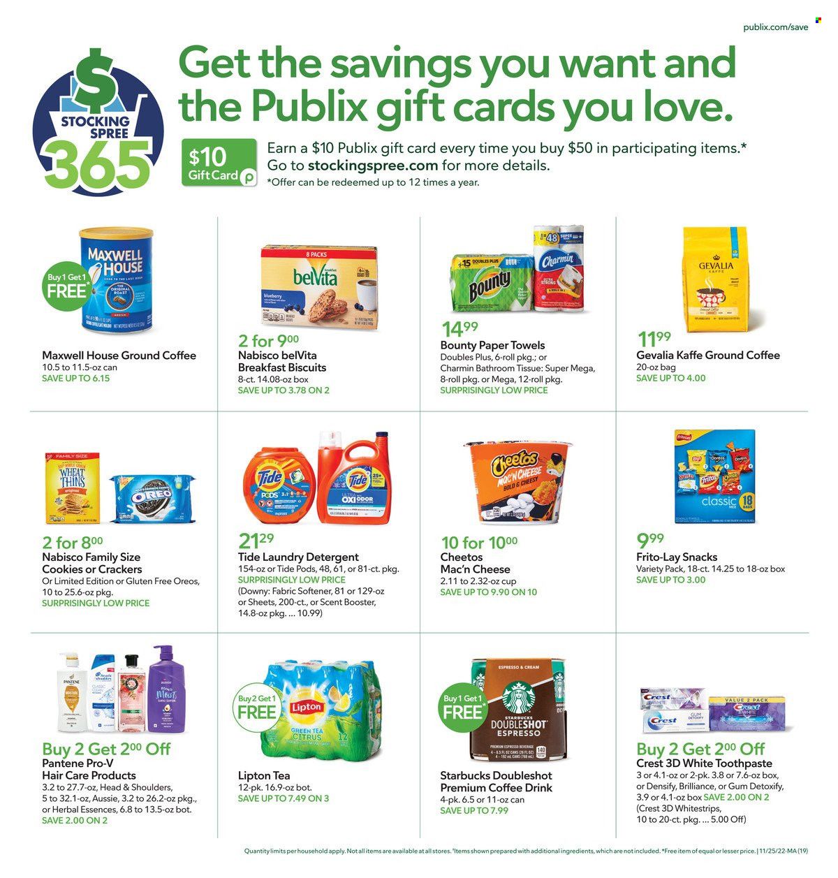 Publix (AL, FL, GA, NC, SC, TN) Weekly Ad Flyer Specials November 25 to November 30, 2022